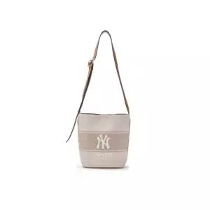 MLB크로스백 GQC 3ABMB015N-50CRS 바시티 레터링 캔버스 버킷백 뉴욕양키스