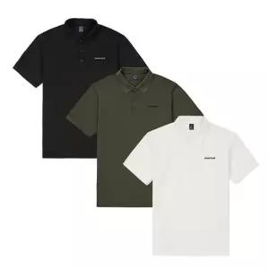 몽벨 남성 베이직 카라 반팔 티셔츠