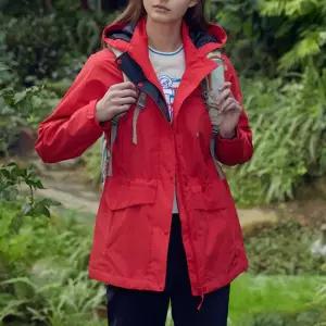 몽벨 여성 윈드 테크 웨더 자켓 [RED]
