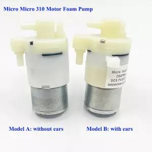 1PC DC 3V-3.7V 320 모터 폼 펌프 유도 액체 부스터 손 소독제 기계에 대 한 작은 비누 거품 실린더 소재