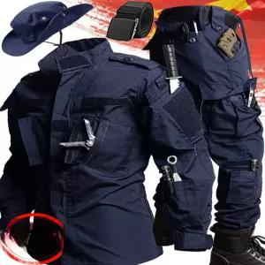 전투복 세트 남자 군복 밀리터리 전술복 봄가을 경비원 교관 훈련복