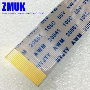 6-50핀 AWM 20861 105C 60V VW-A 플렉스 FFC 케이블 역방향 B 유형