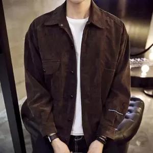 자켓 스웨이드 소재로 고급진 셔츠형자켓 간절기 점퍼 아우터 외투