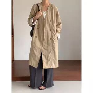 [하프클럽/](벨트세트)노카라 바바리_YMSH26SS192