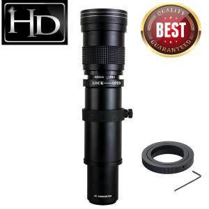 JINTU 420-800mm F/8.3 슈퍼 망원 렌즈 수동 초점 삼성호환 NX 마운트 어댑터 NX10 NX200