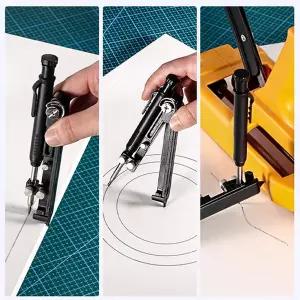 목공용 도구 목공스크라 게이지 이브 목공 건설 눈금자 다기능 마킹 연필 스크라이빙