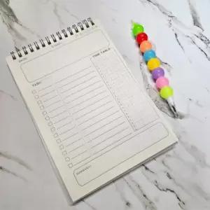 스터디 수첩 노트 스케줄러 공책 계획표 타임테이블 공부 플래너