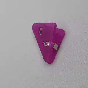 모서리 삼각클립 사무용집게 4P 페이퍼클립 사무용집게 종이집게 삼각클립 서류집게