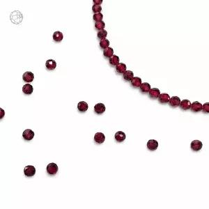 [비즈팩토리] 3mm 컷팅 가넷 원석 팔찌재료 DIY 비즈 만들기재료