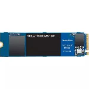 웨스턴 디지털 250GB WD 블루 SN550 NVMe 내부 SSD 3세대 x4 PCIe 8Gb/s M.2 2280 3D NAND 최대 2400MB/s