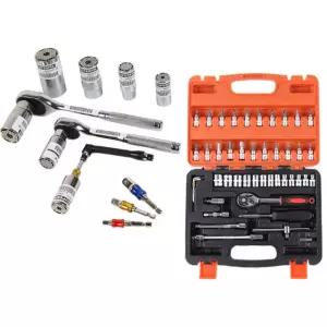 SAPA 만능소켓 게이터그립 다용도 멀티 렌치 육각렌치 별비트 소켓 연결대 비트 복스세트