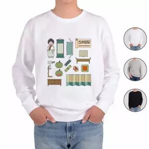 맨투맨 한국의 위인 신사임당 그림 다양한색상 전사이즈 [AVJ2832]