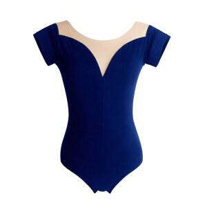 성인 발레 레오타드 연습복 여성 무용복 반소매 피트형 훈련 의상