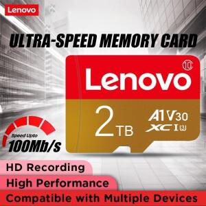 Lenovo 고속 SD 메모리 카드 2TB 1TB 클래스 10 마이크로 TF 512GB  Switch PC 스마트 폰 256GB