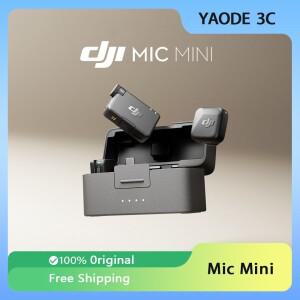 DJI Mic Mini 2TX 1RX 무선 2레벨 능동형 소음 차단 충전 케이스 추가 48시간 작동 고품질 오디오