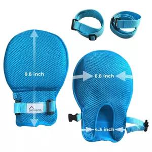 스트랩과 통기성이 좋은 두껍고 부드러운 스펀지가 있는 성인 노인을 위한 Comfacto 2pcs 치매 억제 장갑