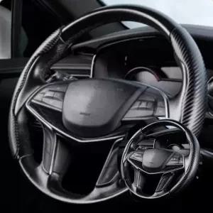 그랜져IG 핸들 튜닝 카본레드 하프커버 22년형 포인트 차량 실내 인테리어