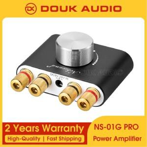 Douk 오디오 미니 블루투스 5.0 디지털 앰프 NS-01G Hi-Fi 스테레오 홈 TPA3116 전력 증폭기 100W