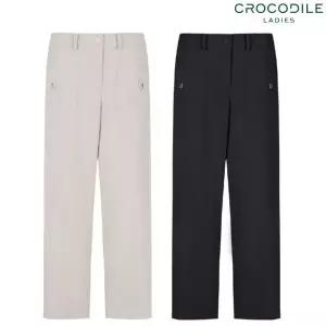 [크로커다일레이디](CLESPT103) 아웃포켓 배기핏 팬츠_GN
