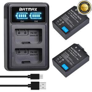 1680mAh EN-EL25 및 배터리 + LED 듀얼 USB 충전기 Nikon Z50 ZFC Z 카메라