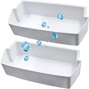 2팩 2187172 냉장고 도어 선반 빈 Whirlpool Amana Kenmore와 호환 WP2187172 2187172K 2187194K 대체