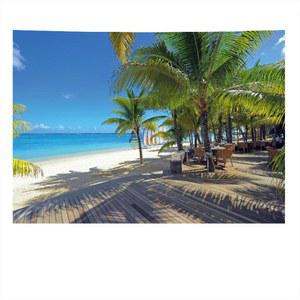 패브릭 터 인테리어 대형 가림막 커튼 카페 풍경 그림 가리개