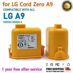 LG Cord Zero A9 PlusEAC63758601EAC63382202 EAC63382201 MEV65921201용 진공청소기 배터리 6000mAh