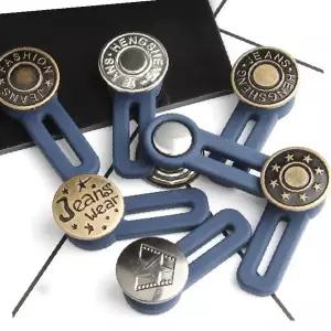 청바지 허리 조절 단추 늘림 연장 수선 버튼 바지 사이즈 확장 임산부 착용