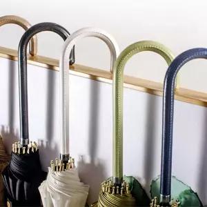 솔리드 자동 장우산 16K 튼튼한 우산 경량 우산 답례품/선물용/컬러/커플/손잡이/그립/코팅/고급/심플/디자