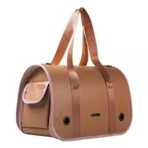 사헬백 강아지 캐리어 브라운M 애견가방 이동가방