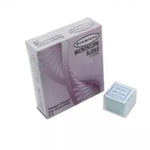 차지슬라이드글라스 2종 받침유리 중등과학교구 글라스박스