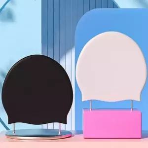 [콩심팥심]실리콘 무지 수영모 수모 수영모자 물놀이 캡 아쿠아 물놀이모자