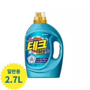 테크 호르몬냄새 특유취제거 실내건조 운동복세제 2.7L 빨래