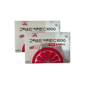 고려은단 비타민C 1000 이지+비타민D 180정 2박스