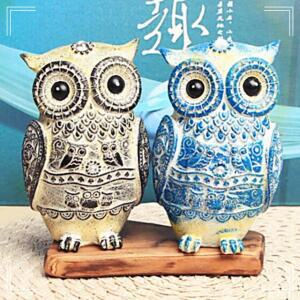 문양 부엉품 대 2P세트 미니어처소품 소품 럭셔리 인테리어소품 인형 부엉이 인디언 HW064D4B