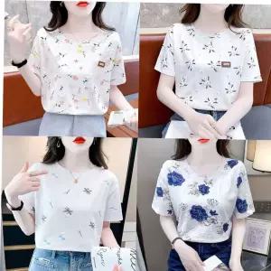 U넥티셔츠 다양한 무늬 입체 패턴 반팔 티셔츠 URD-A01