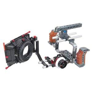 GOWE 케이지 /아머 팔로우 포커스 매트박스 15mm 로드 카메라 리그