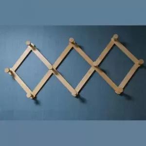 [생활] 나무 자바라옷걸이-대 벽행거 벽후크 방문옷걸이