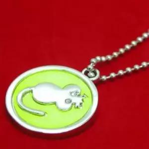 산책 강아지 펜던트 인식표 마우스 이름표 표식 외출