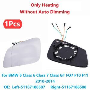 Ruili558 51167186588 자동차 광각 가열 거울 유리 BMW 호환 F01 F02 F03 F04 F06 F10 F11 F12 F13 F18 F20