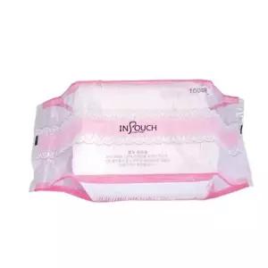 [비케이엠_62]인파우치 화장티슈 엠보화장솜 100매