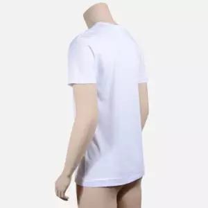 [라일리의류] Rly 백색 남성 반팔 런닝 운동복 반팔티