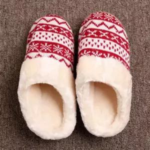 [라일리] Rly 눈꽃 방한 슬리퍼 방한슬리퍼 층간소음거실실내화