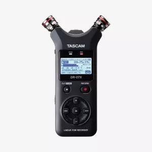 [재고보유] TASCAM 타스캠 DR-07X 스튜디오 녹음 휴대용 보이스 레코더