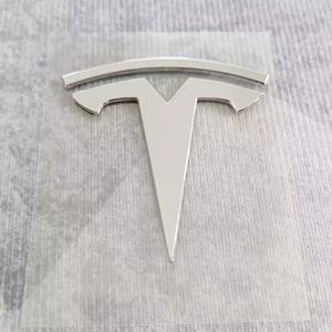 테슬라 순정 엠블럼 본넷 마크 스티커 정품 신품