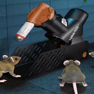 자동 쥐덫 두더지 전기 트랩 퇴치기 창고 스마트 항목 끈끈이 고전압 쥐망