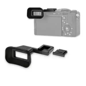 SQPP-소니 A7C II A7CR용 소니 알파 7CII 7CR 호환 실리콘 확장 아이컵 아이피스 뷰파인더 카메라 액세서리