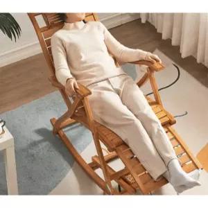 이케아흔들의자 수유의자 편안한 발코니 대나무