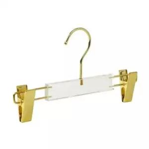 [생활] 샤이닝룸 투명 옷걸이바지 논슬립 집게 28cm 바지걸이