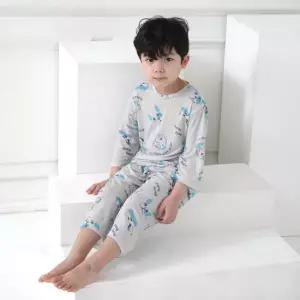 (더오투투)스케이트 클럽 7부 상하 세트 봄 여름 유아 내의 실내복 잠옷 내복